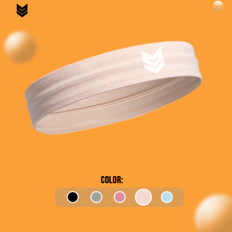 headband 40mm hồng nhạt