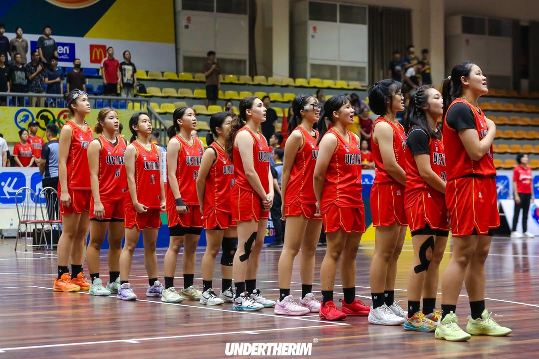 Đội tuyển U16 nữ Việt Nam tham dự FIBA U16