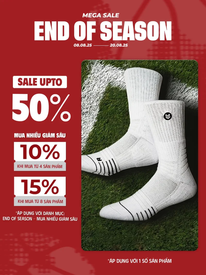 Tất thể thao cao cổ Redikick ICON Cushion