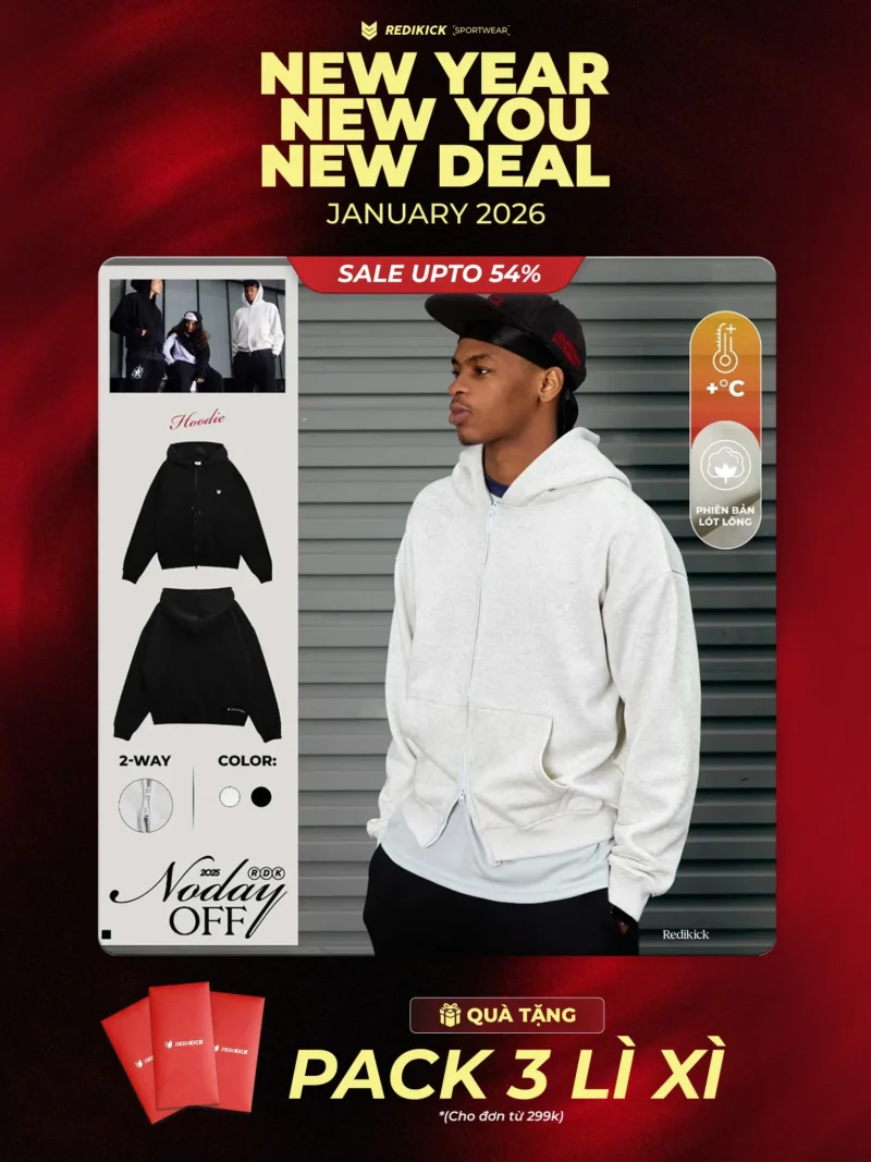 Áo Hoodie ICON ZIP CROP