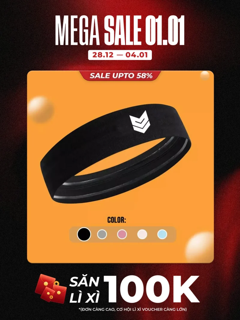 Băng đô Headband Redikick 40mm